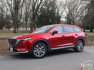Mazda CX-9 Signature 2023 essai routier : partir en beauté